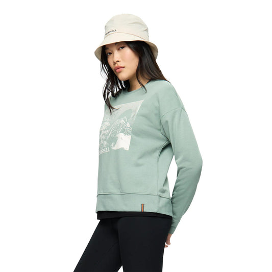 Women's Serenity Graphic Crew - US 3085