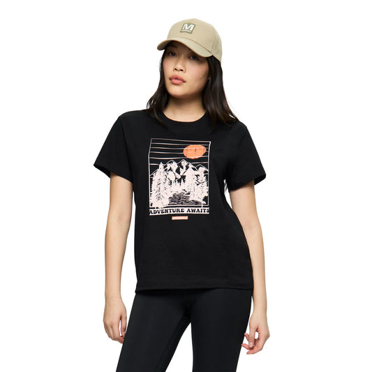 Women's Retro Adventure Graphic Tee - US 8592