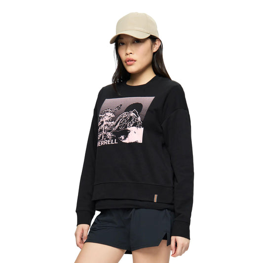 Women's Serenity Graphic Crew - US 6039