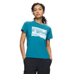 Women's Stripe Landscape Graphic Crew Tee - US 7278