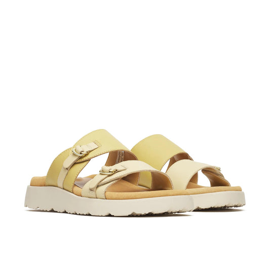 Women's Fleur Leather Slide - US 8015