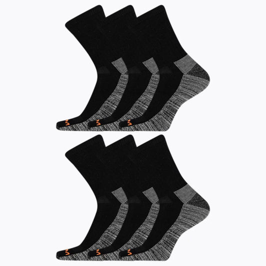 Work Crew Sock 6 Pack - US 1870