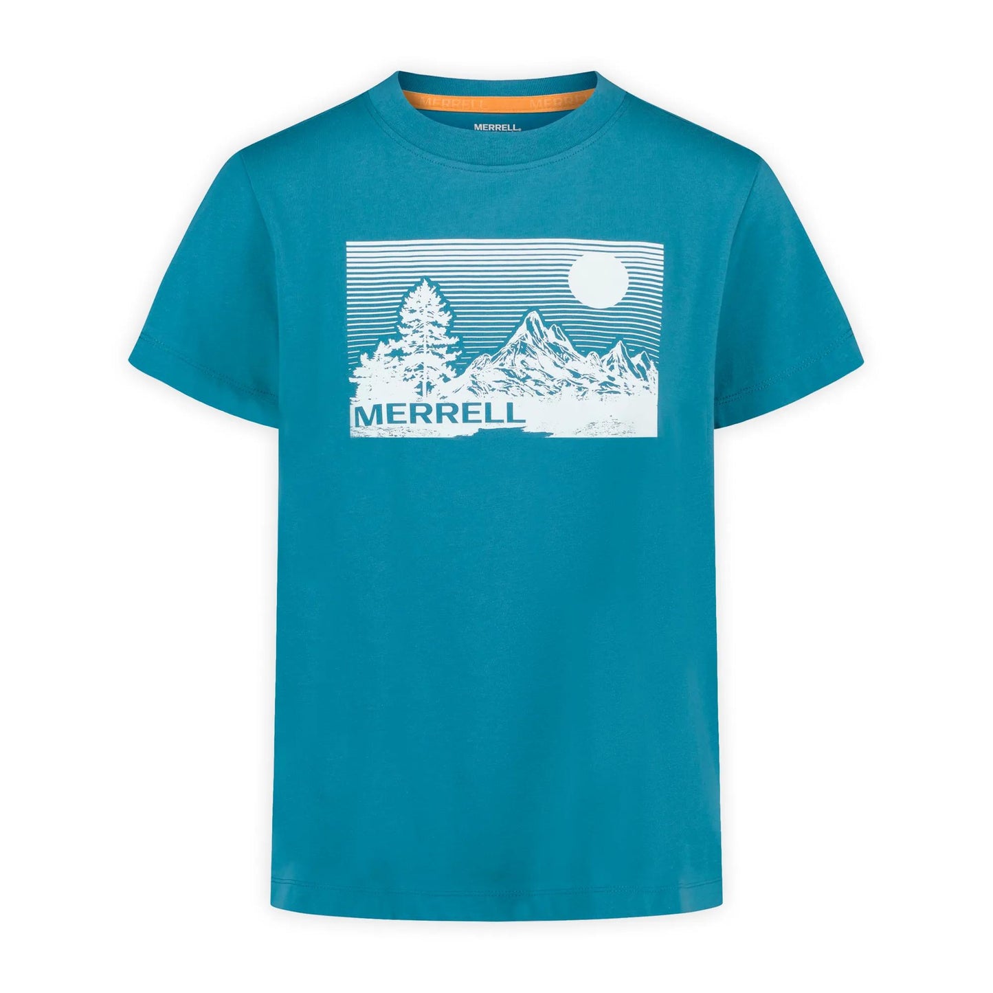 Women's Stripe Landscape Graphic Crew Tee - US 7278